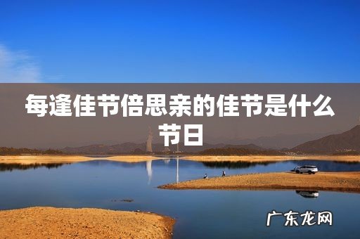 每逢佳节倍思亲的佳节是什么节日
