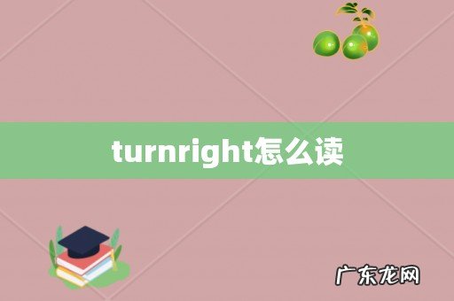 turnright怎么读