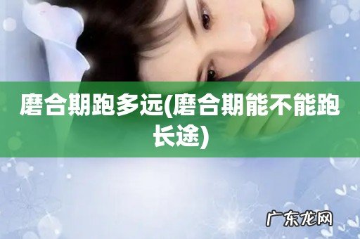 磨合期能不能跑长途 磨合期跑多远