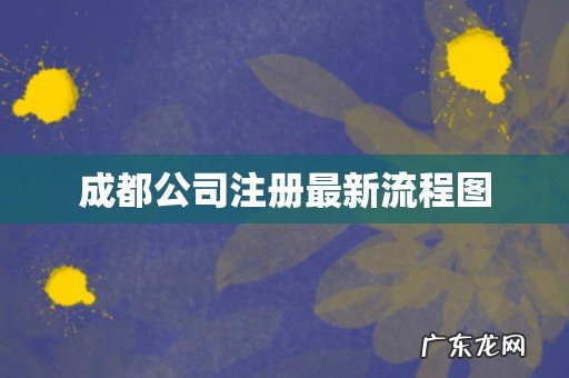 成都公司注册最新流程图