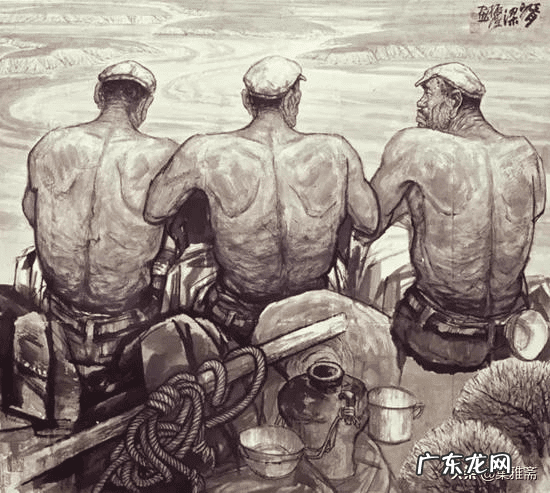 古代侠客水墨画 中国风水墨画人物