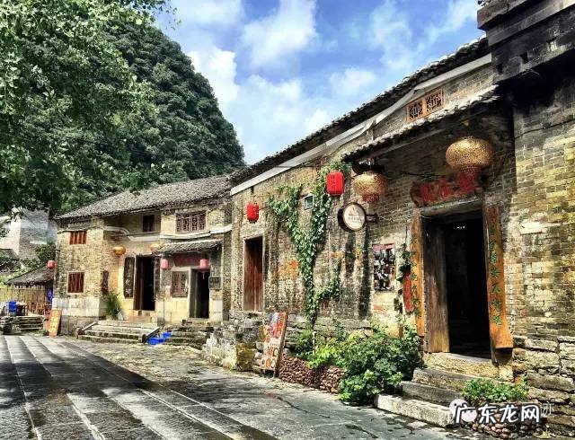 贺州怎么去黄姚古镇怎么坐车 航拍贺州昭平黄姚风水名地