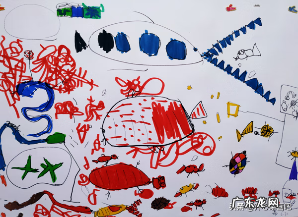 幼儿园海底世界图画 幼儿园画海底世界图片