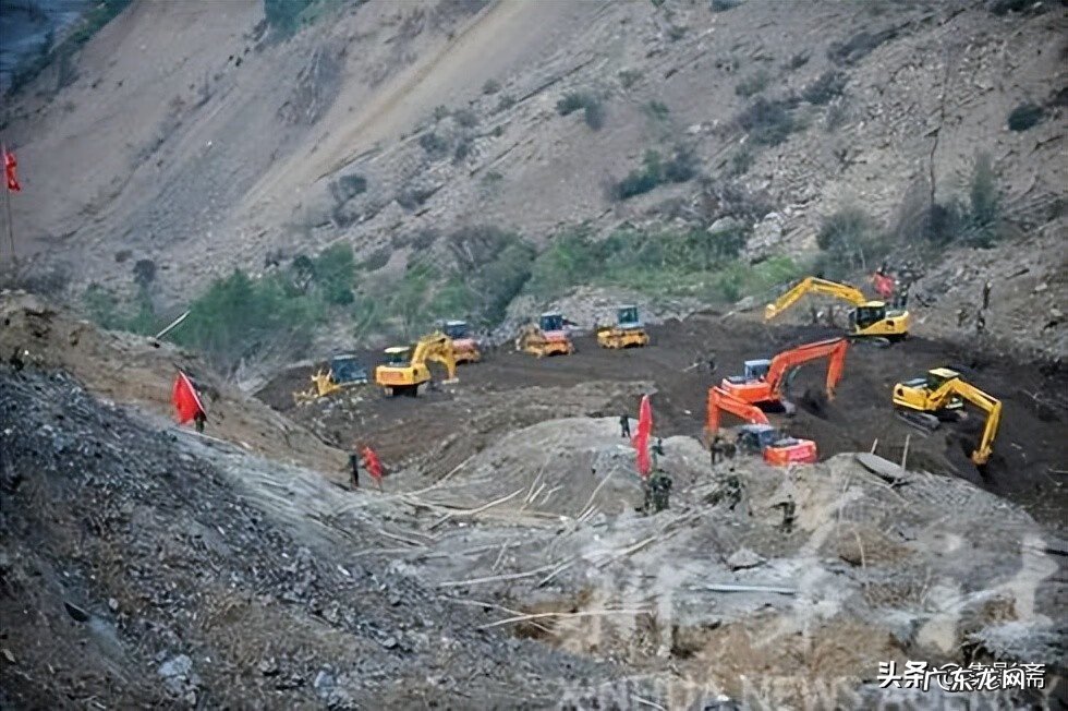 唐家河保护区 唐家山堰塞湖地震遗迹