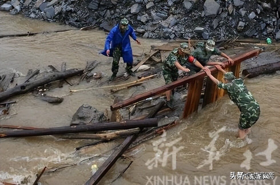 唐家河保护区 唐家山堰塞湖地震遗迹