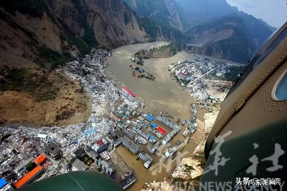 唐家河保护区 唐家山堰塞湖地震遗迹