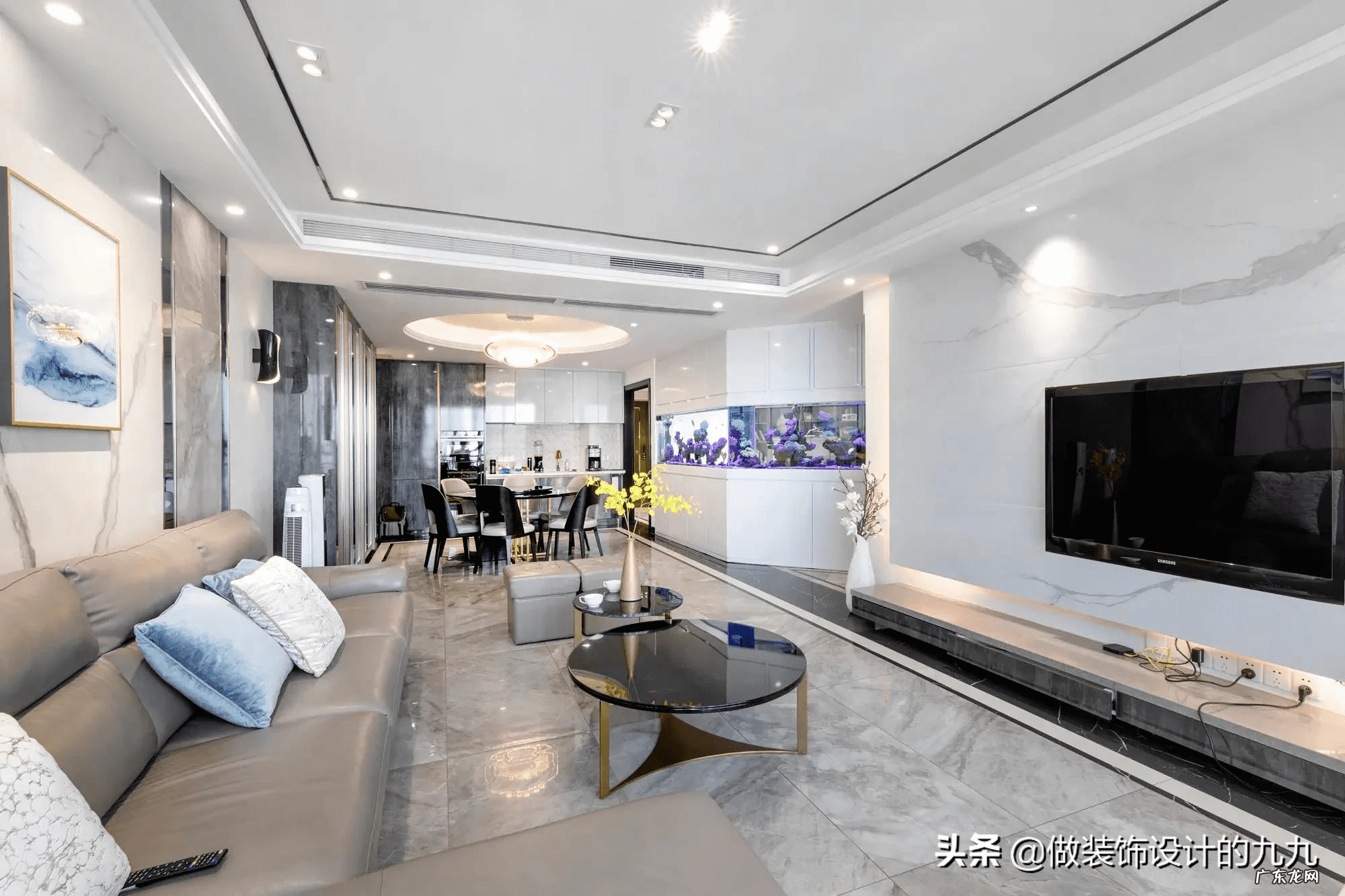 异型鱼鱼缸布景 造型异形鱼缸