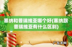 塞纳跟普瑞维亚有什么区别 塞纳和普瑞维亚哪个好