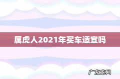 属虎人2021年买车适宜吗
