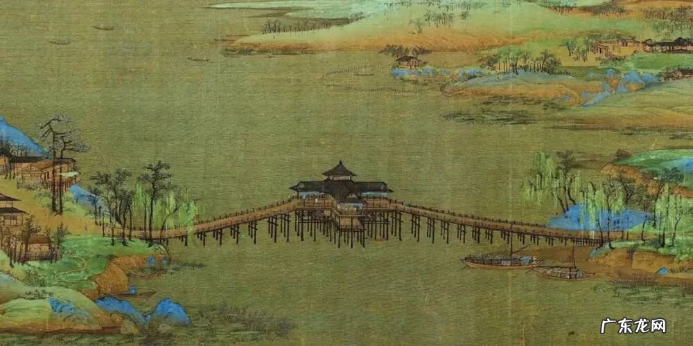 千里江山图展览 千里江山图 风水