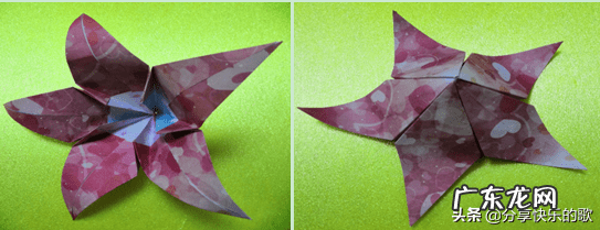 百合花怎么折简单又漂亮 百合花的折法怎么折