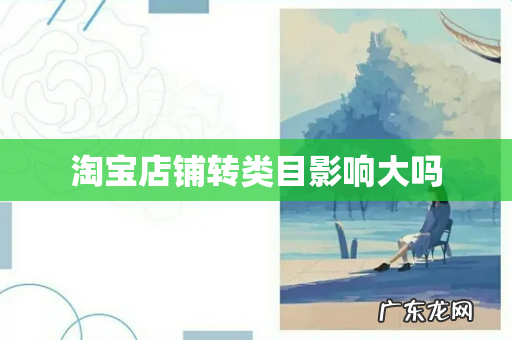 淘宝店铺转类目影响大吗