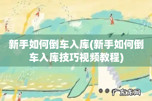 新手如何倒车入库技巧视频教程 新手如何倒车入库