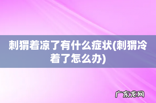 刺猬冷着了怎么办 刺猬着凉了有什么症状