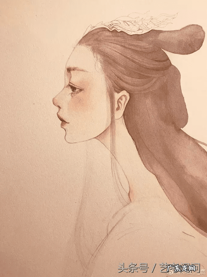 古风水彩画 古风水彩画法