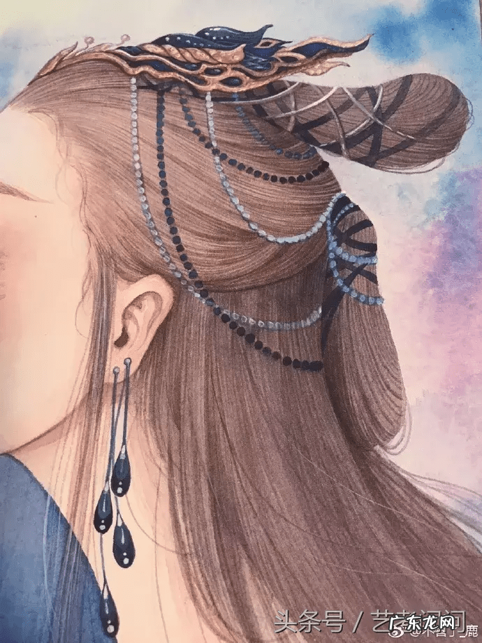 古风水彩画 古风水彩画法