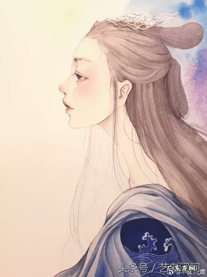 古风水彩画 古风水彩画法