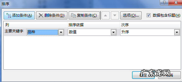 excel表格怎么多条件排序