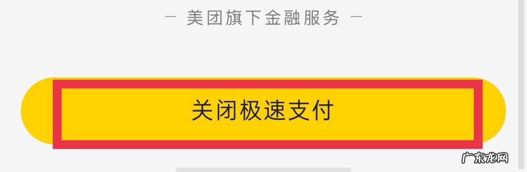极速支付怎么关闭