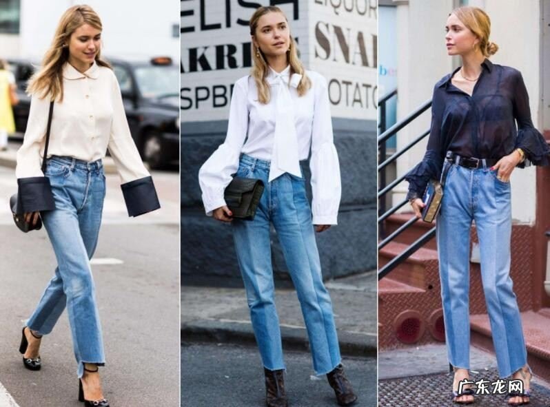 牛仔裤搭什么衬衣