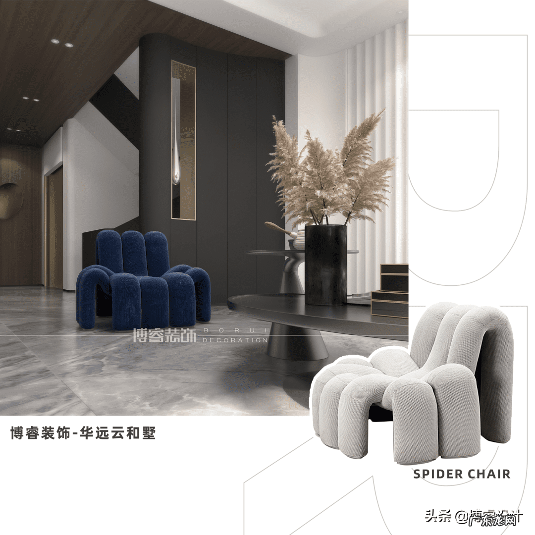 工业设计椅子经典案例 工业风水管椅子设计理念