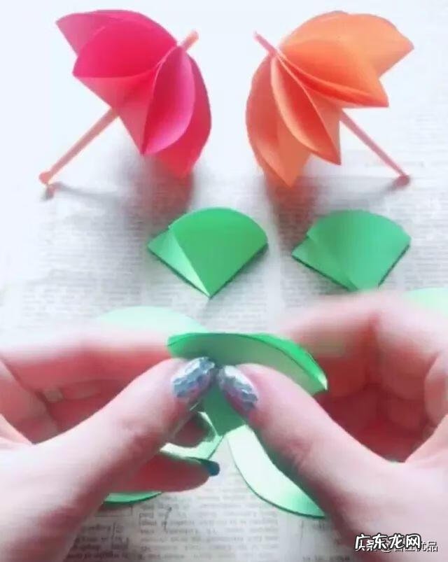 玫瑰花教程折纸 儿童最容易折的玫瑰花步骤