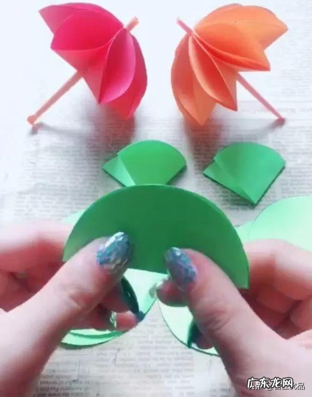 玫瑰花教程折纸 儿童最容易折的玫瑰花步骤