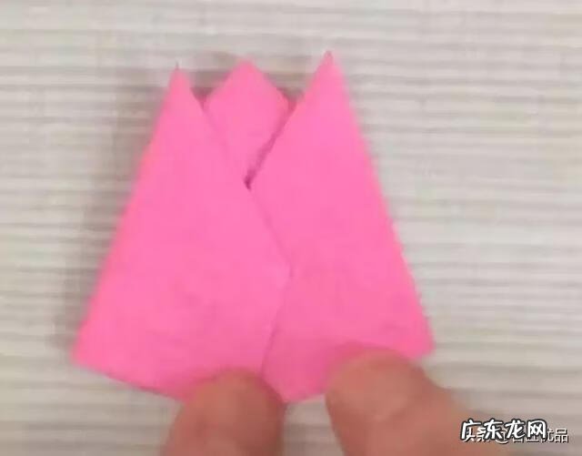 玫瑰花教程折纸 儿童最容易折的玫瑰花步骤