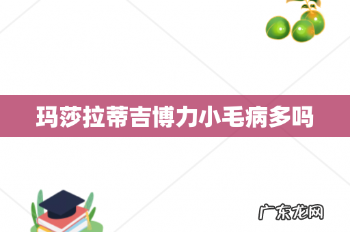 玛莎拉蒂吉博力小毛病多吗