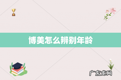 博美怎么辨别年龄