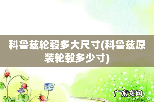 科鲁兹原装轮毂多少寸 科鲁兹轮毂多大尺寸