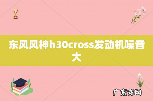 东风风神h30cross发动机噪音大