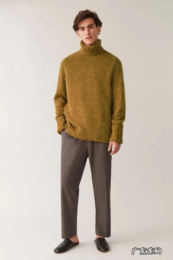 咖啡色毛衣图片 褐色毛衣风水