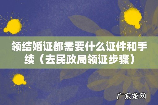 去民政局领证步骤 领结婚证都需要什么证件和手续