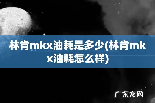 林肯mkx油耗怎么样 林肯mkx油耗是多少