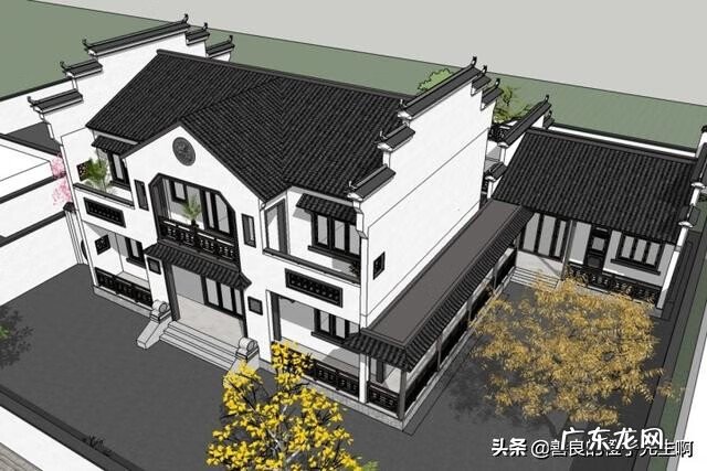 农村主房与配房的布局 农村房子副屋比正屋高