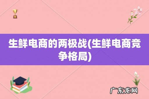 生鲜电商竞争格局 生鲜电商的两极战