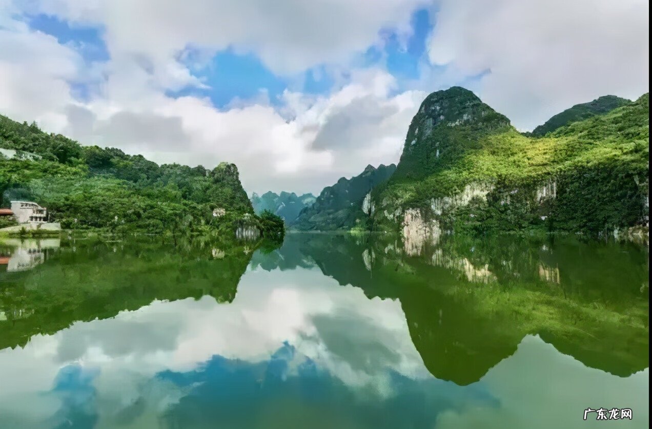 大化江南乡风水留题 广西大化江州凤凰山风水图