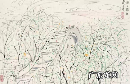 吴冠中江南水乡系列作品 吴冠中江南水乡水墨画
