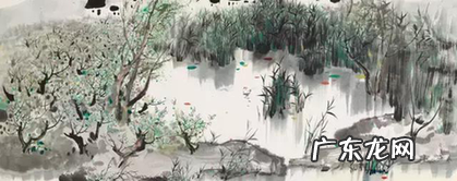 吴冠中江南水乡系列作品 吴冠中江南水乡水墨画