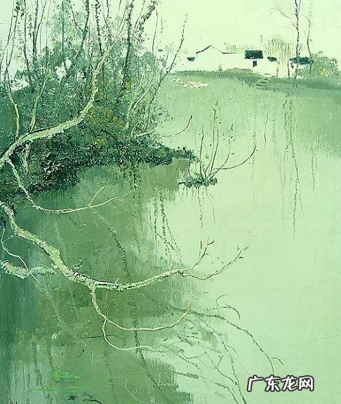 吴冠中江南水乡系列作品 吴冠中江南水乡水墨画