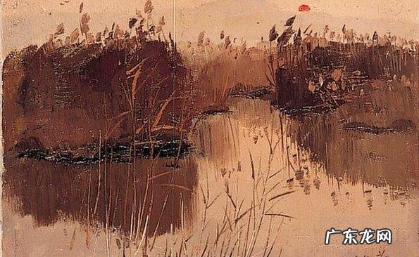 吴冠中江南水乡系列作品 吴冠中江南水乡水墨画