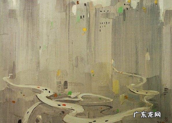 吴冠中江南水乡系列作品 吴冠中江南水乡水墨画