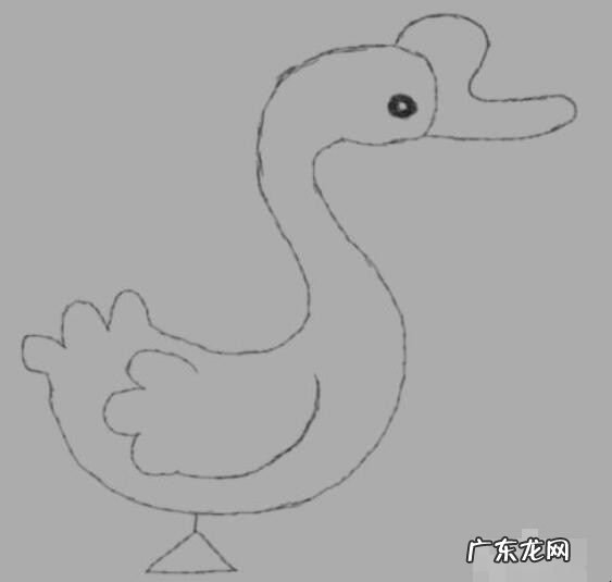 鹅的简笔画怎么画