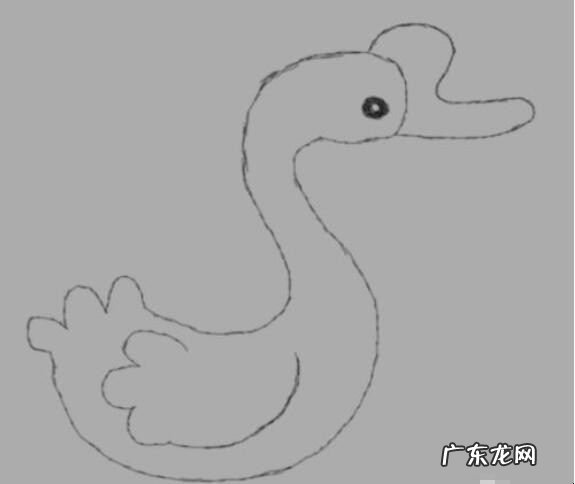鹅的简笔画怎么画