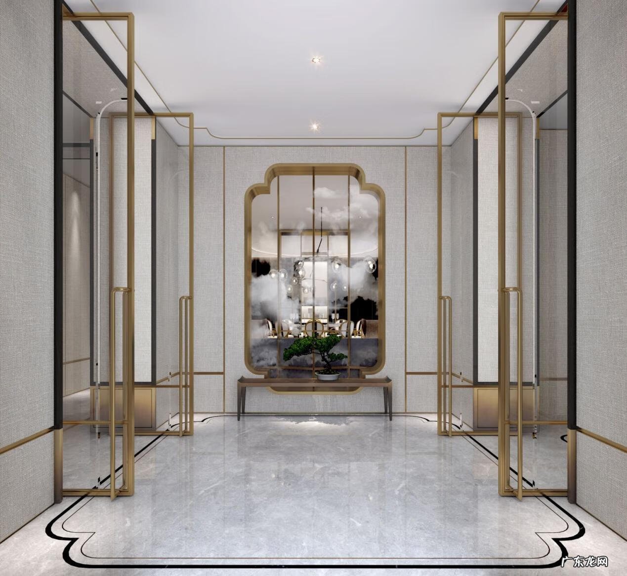 过道玄关挂什么画风水好 过道玄关挂画图片大全新中式