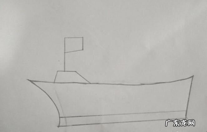 轮船简笔画怎么画