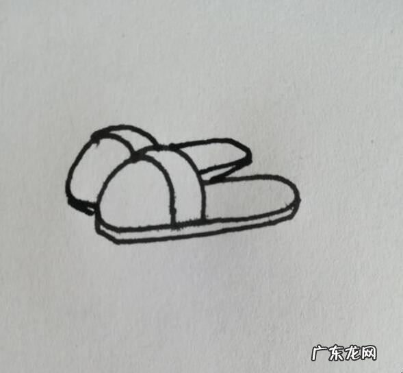 拖鞋简笔画怎么画