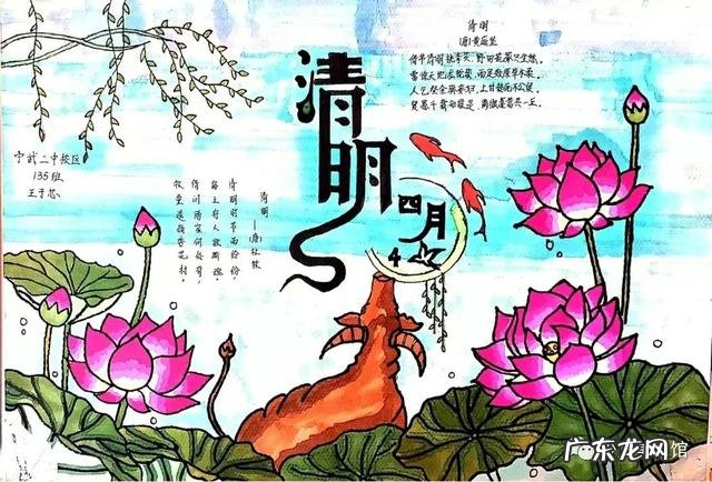 清明手抄报大全很简单 清明手抄小报图片大全