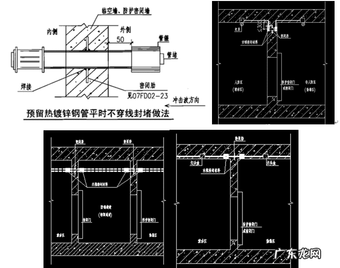 人防水电安装规范要求 人防水电的正确方法